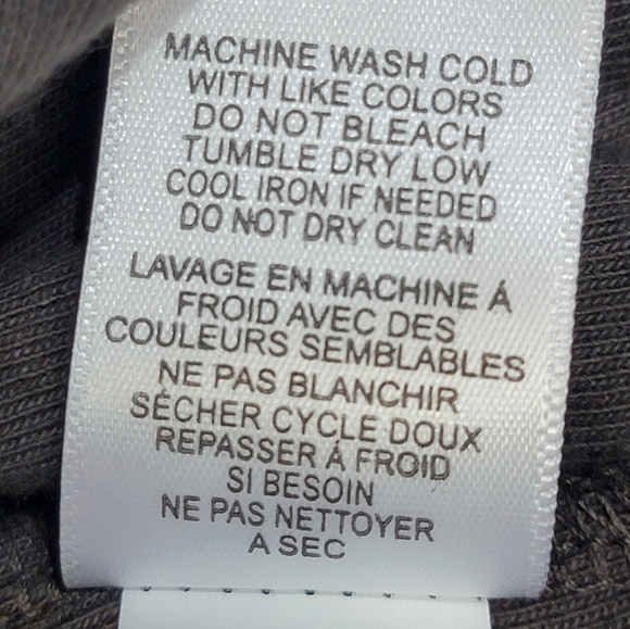 Billabong In The Tropic Top In Off Black Crop Top Long Sleeve Crewneck Size Med - Picture 12 of 13